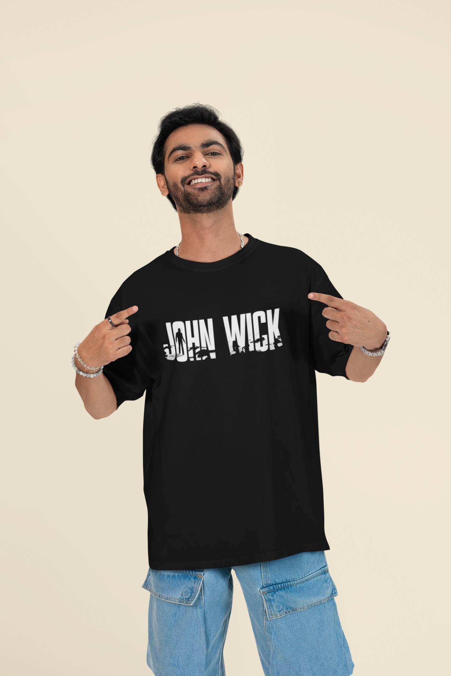 Baba Yaga John Wick Oversized T-Shirt