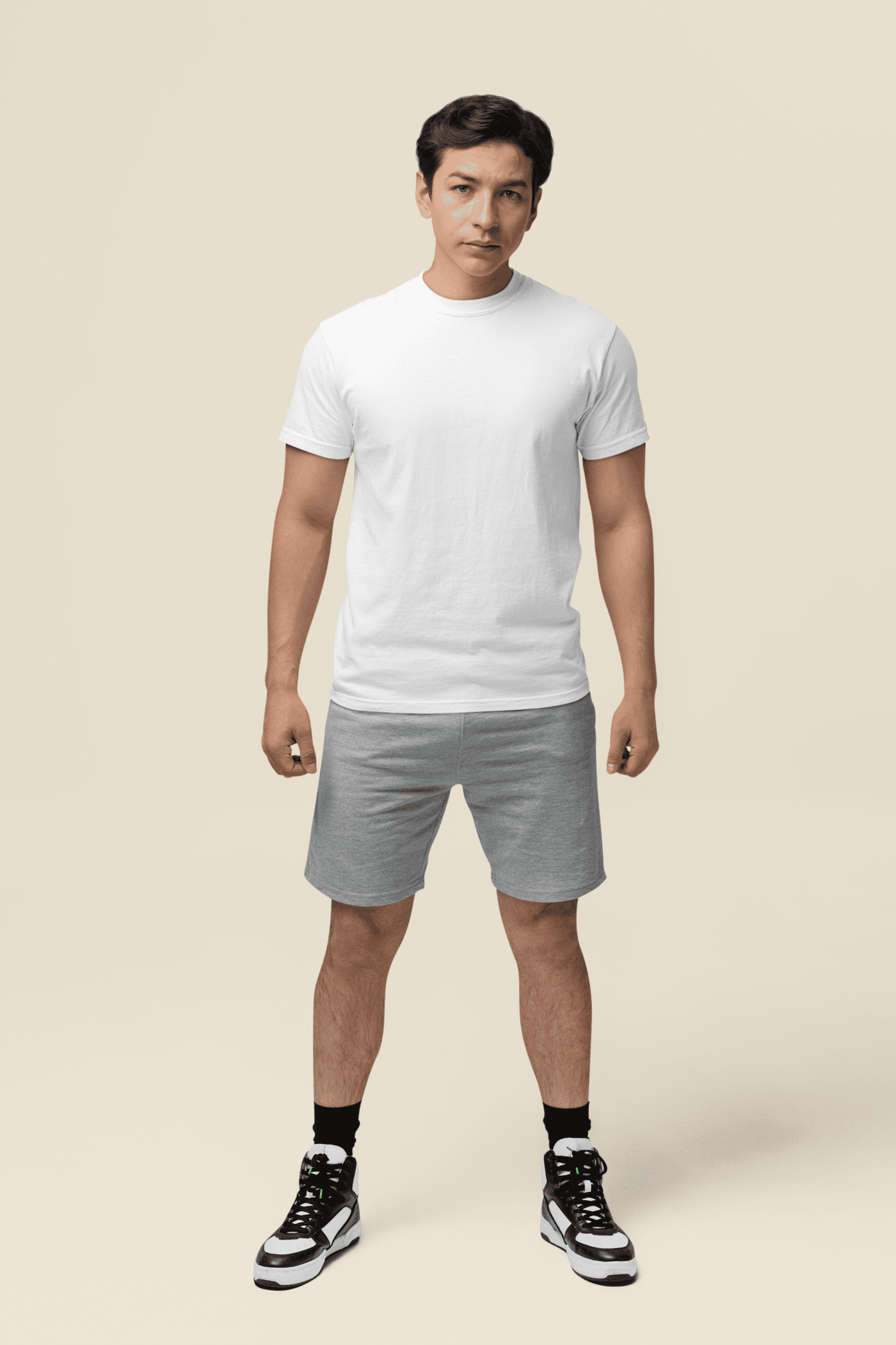 Solid Regular Snapshoppi T-shirt