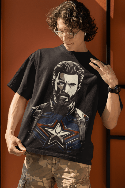 Captain America The First Avenger oversized T-shirt
