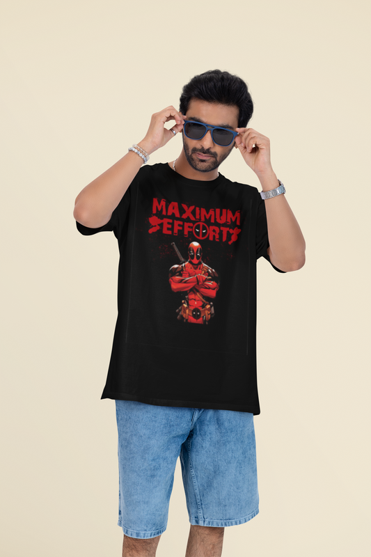 Deadpool After Dark Oversized T-shirt