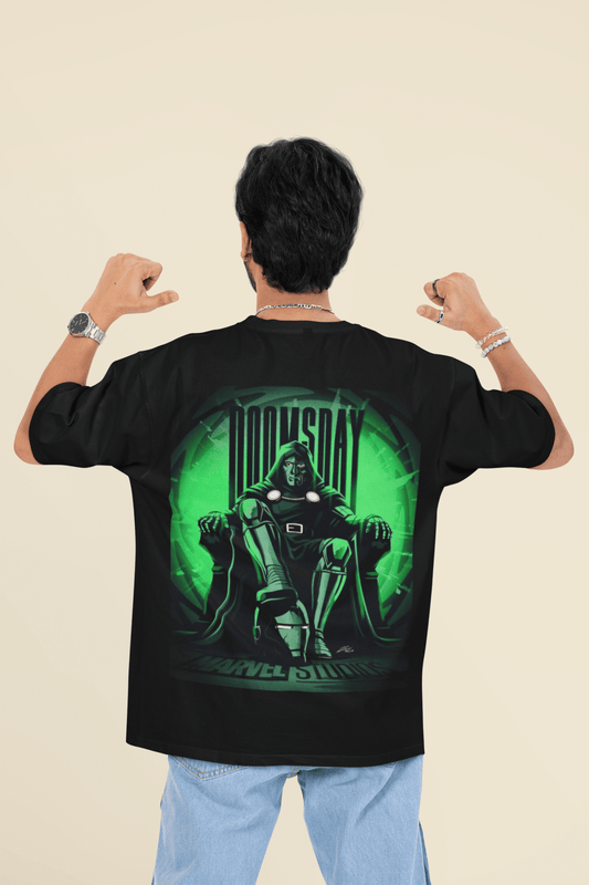 Dr. Doom Fear the Mask Oversized T-shirt