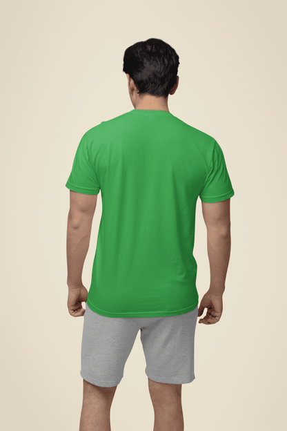 Solid Snapshoppi Regular Fit T-shirt