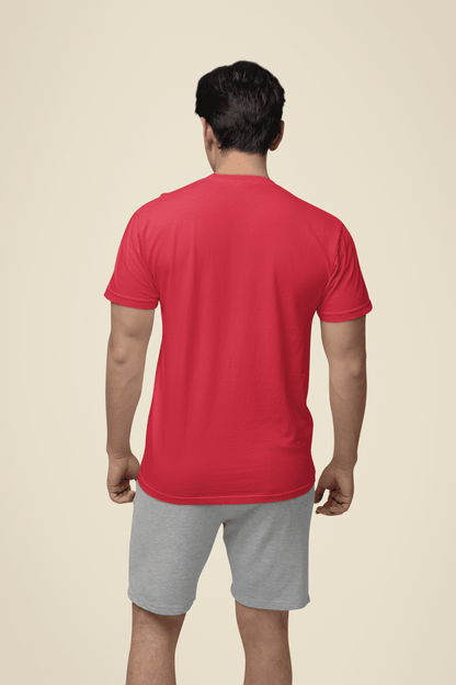 Solid Snapshoppi Regular Fit T-shirt